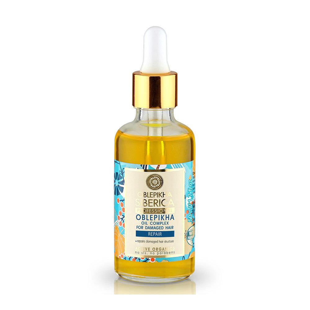 Oil Complex For Hair Ends with Organic Oblepikha Hydrolate, 50 ml - Natura Siberica Kuwait