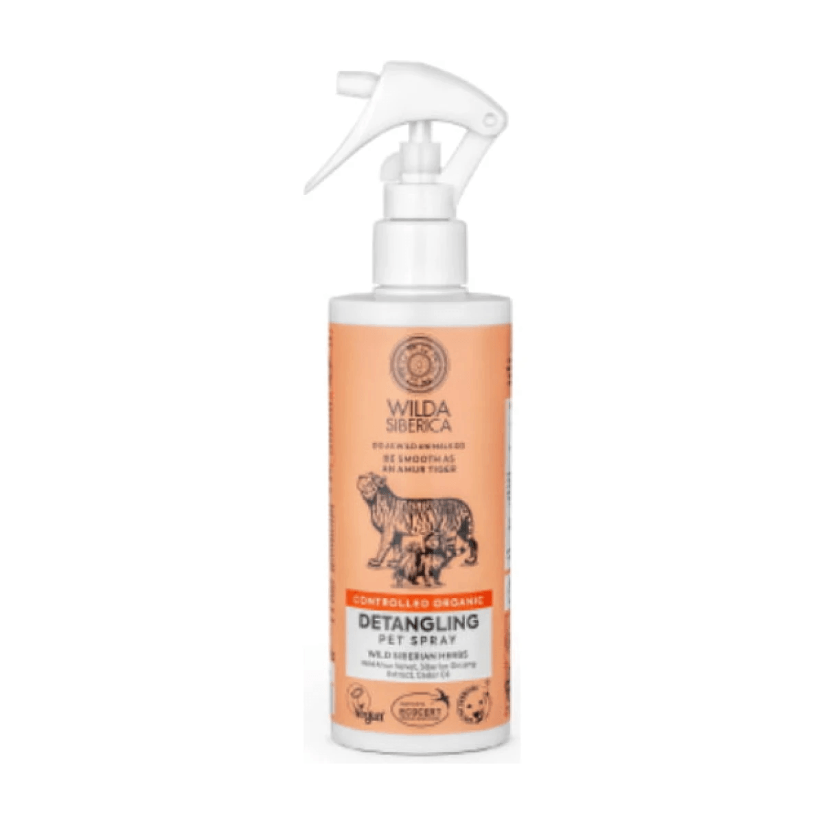 Wilda Siberica. Controlled organic "Detangling" pet spray, 250 ml - Natura Siberica Kuwait