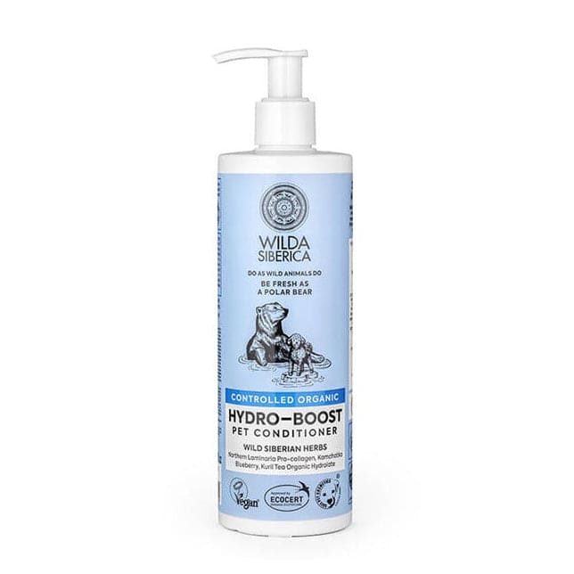 Wilda Siberica. Сontrolled organic "Hydro-boost" pet conditioner, 400 ml - Natura Siberica Kuwait