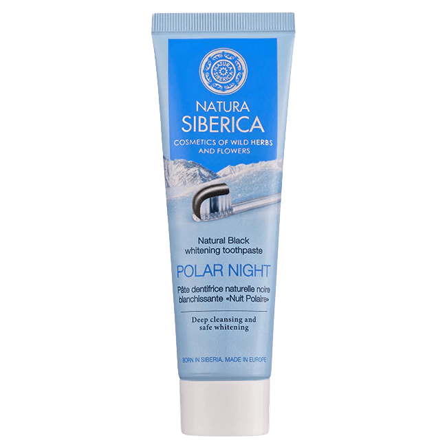 NS Natural black whitening toothpaste "Polar Night", 100 g - Natura Siberica Kuwait