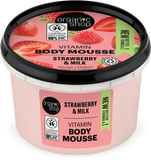 OS Vitamin Body Mousse Strawberry, 250 ml - Organic Shop Kuwait