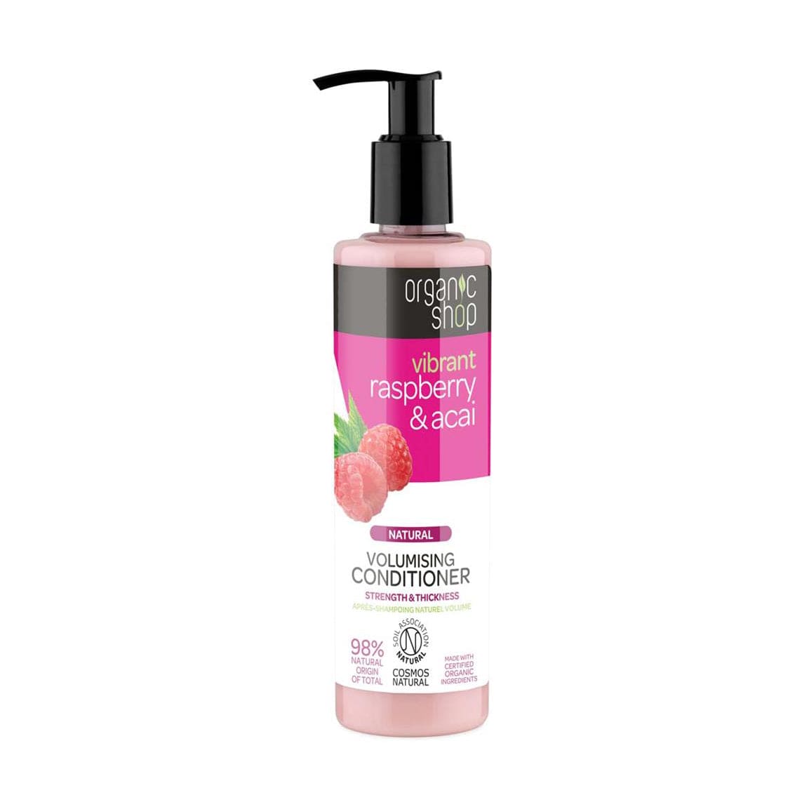 Organic Shop Raspberry & Acai conditioner, 280 ml - Organic Shop Kuwait