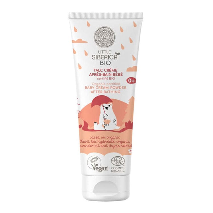 Little Siberica. Organic certified Baby cream-powder after bathing, 75 ml - Beauty Burnt