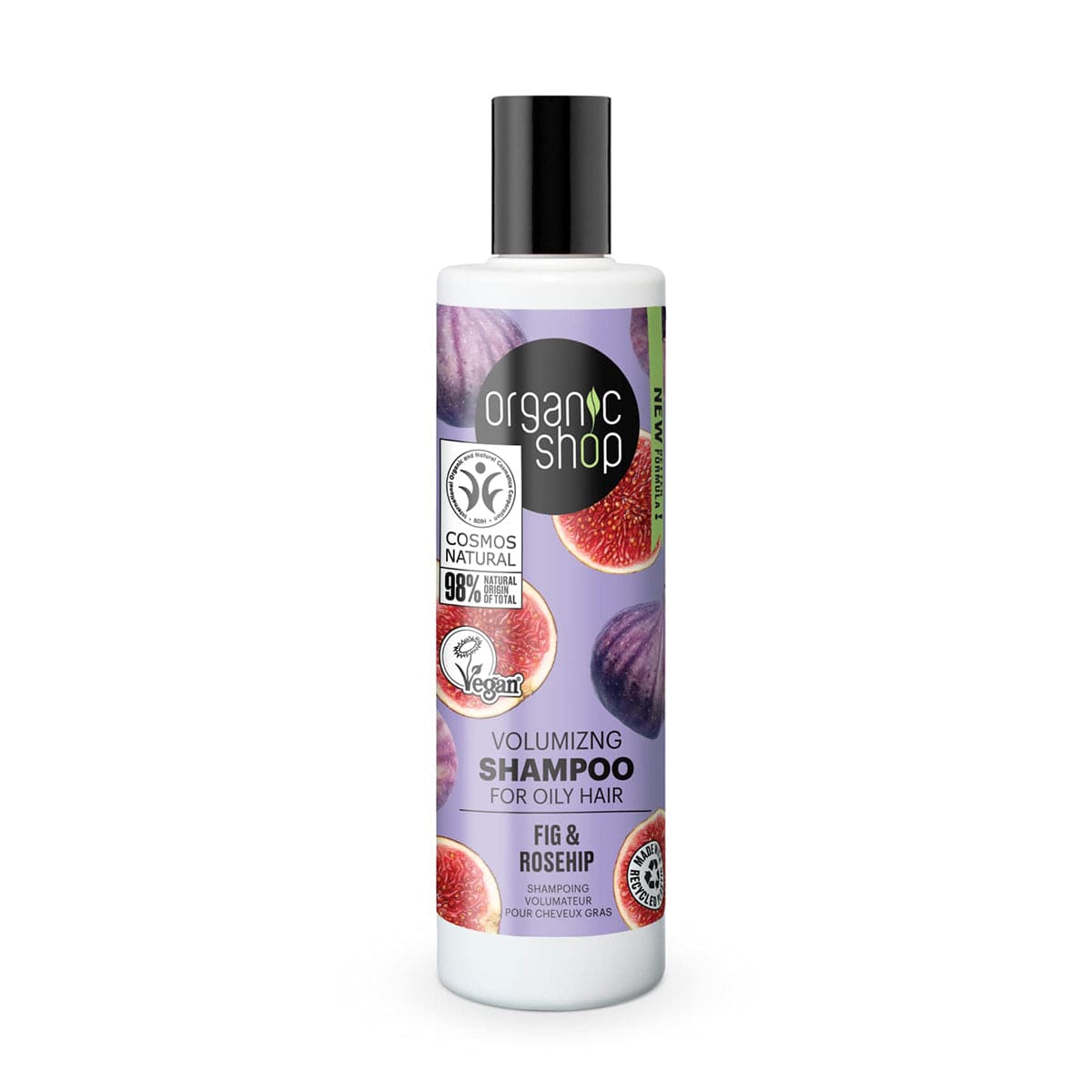 OS Volumizing Shampoo for Oily Hair Fig and Rosehip, 280 ml - Organic Shop Kuwait