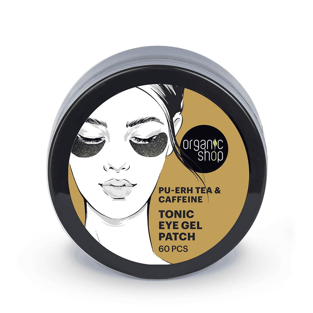 OS Tonic Eye Gel Patch. Pu-erh tea & Caffeine, 60 pcs - Organic Shop Kuwait