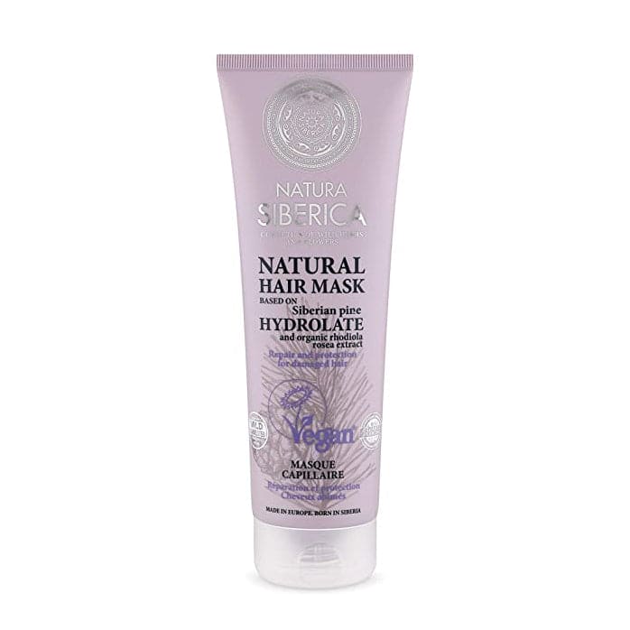 NS Natural Hair Mask. Repair and protection. For damaged hair, 200 ml - Natura Siberica Kuwait